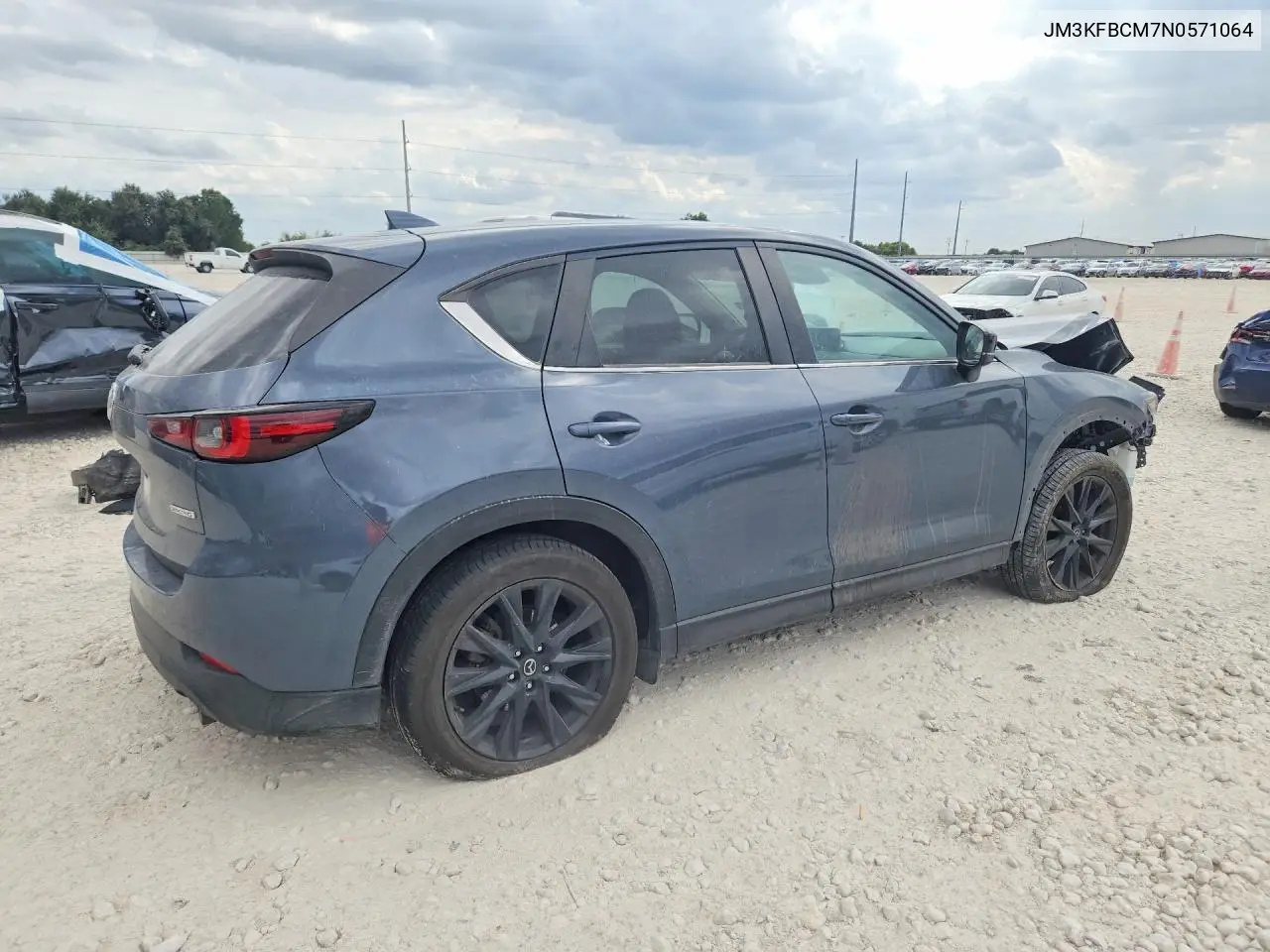 2022 MAZDA CX-5 VIN JM3KFBCM7N0571064 — фото 3