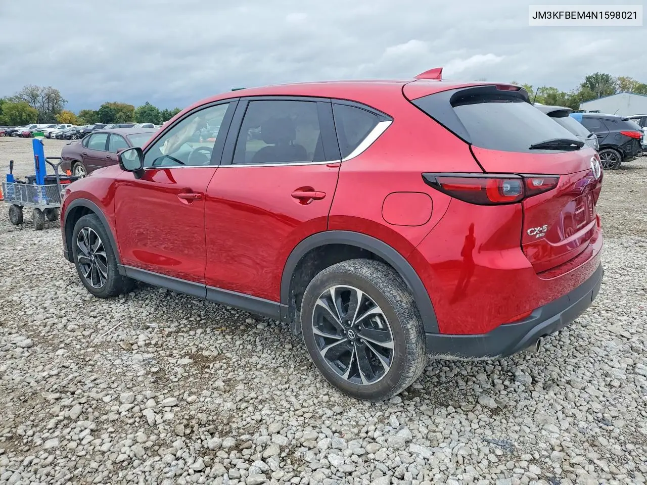 2022 MAZDA CX-5 VIN JM3KFBEM4N1598021 — фото 2