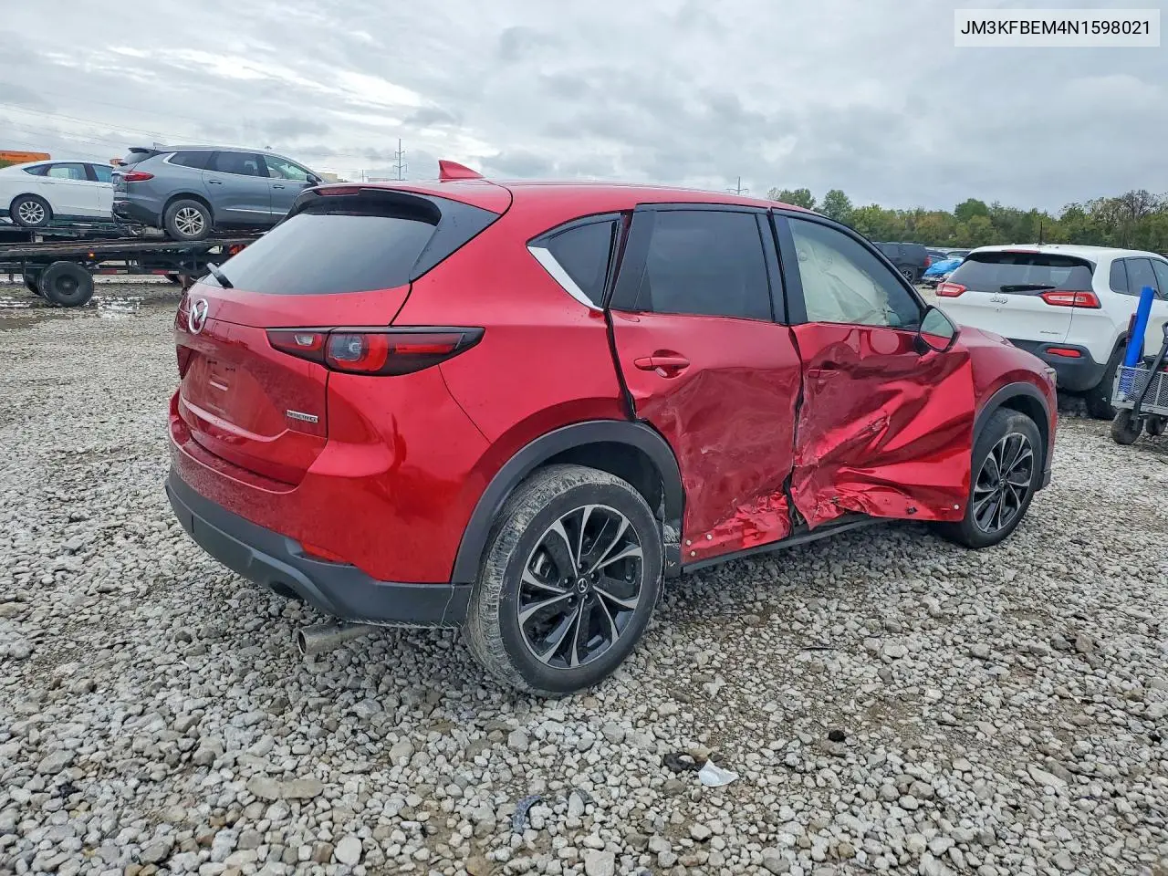 2022 MAZDA CX-5 VIN JM3KFBEM4N1598021 — фото 3