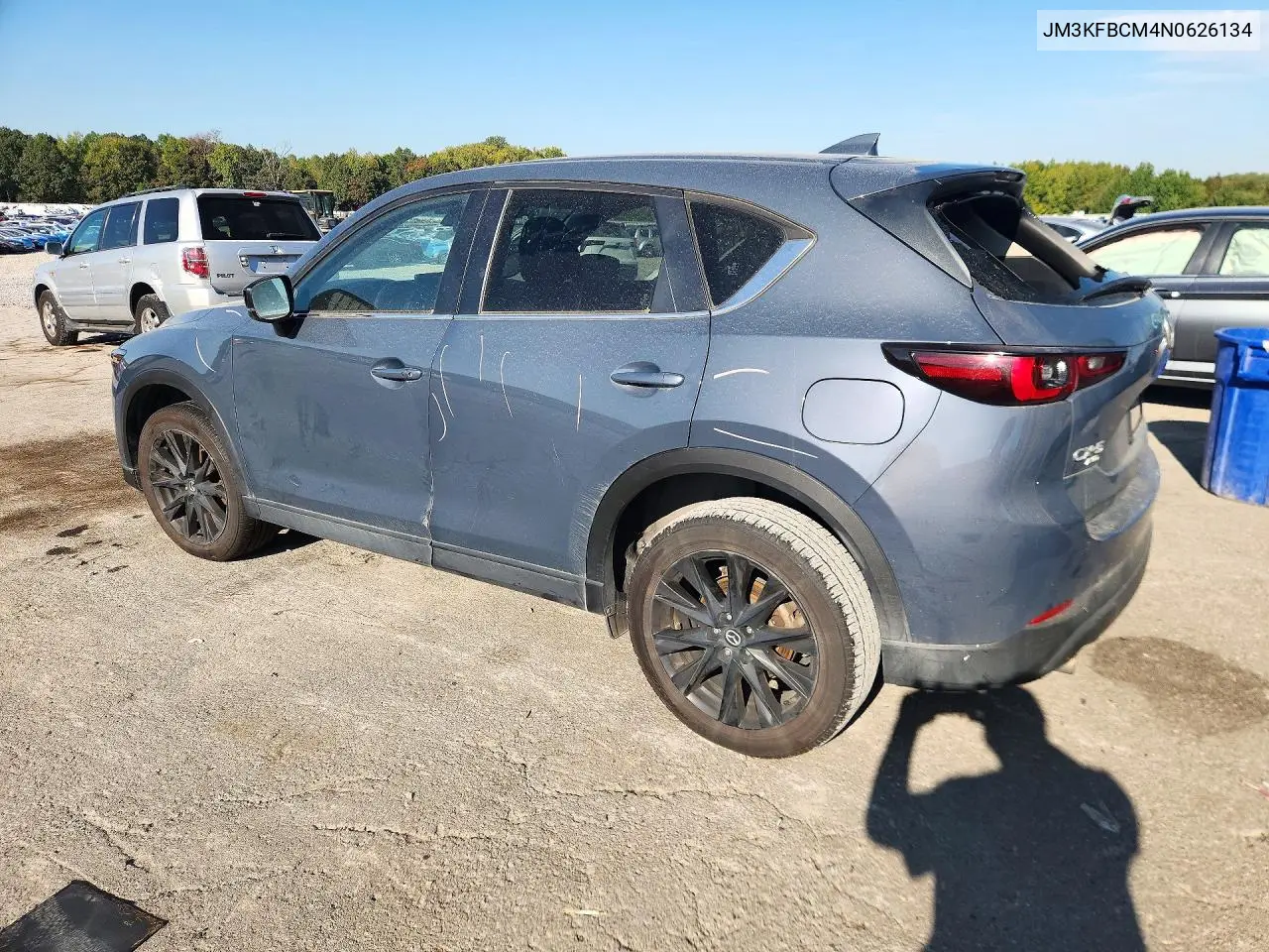 2022 MAZDA CX-5 VIN JM3KFBCM4N0626134 — фото 2