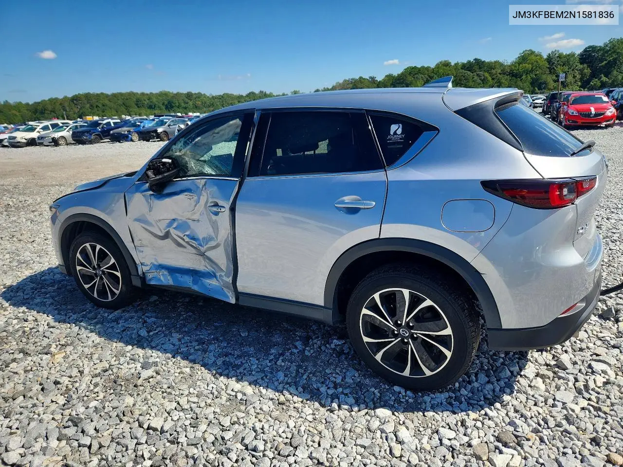 2022 MAZDA CX-5 VIN JM3KFBEM2N1582836 — фото 2