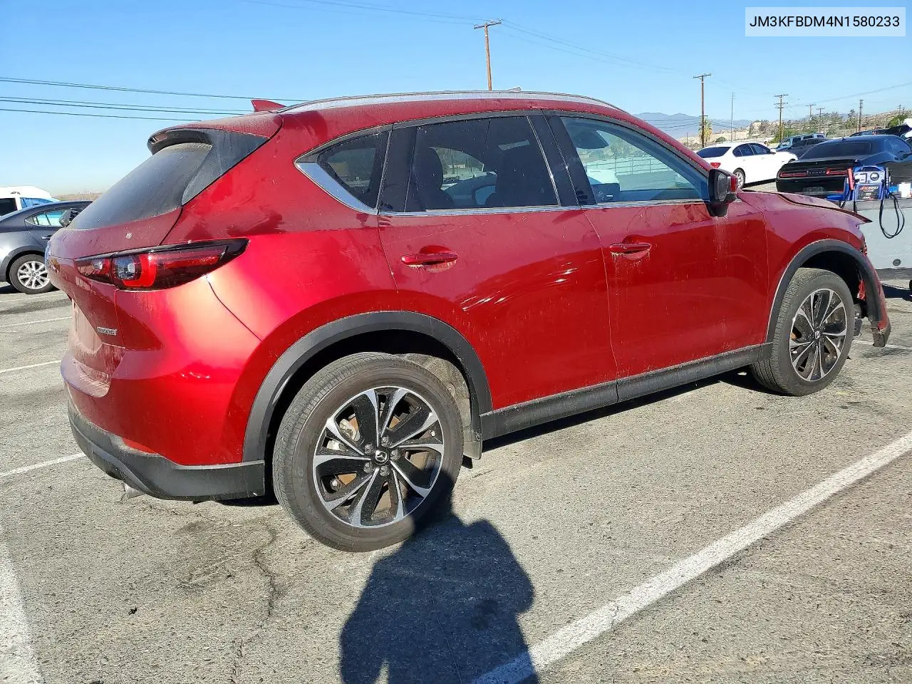 2022 MAZDA CX-5 VIN JM3KFBDM4N1580233 — фото 3