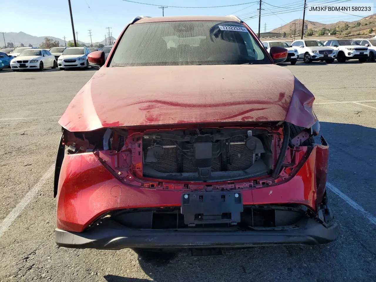 2022 MAZDA CX-5 VIN JM3KFBDM4N1580233 — фото 5