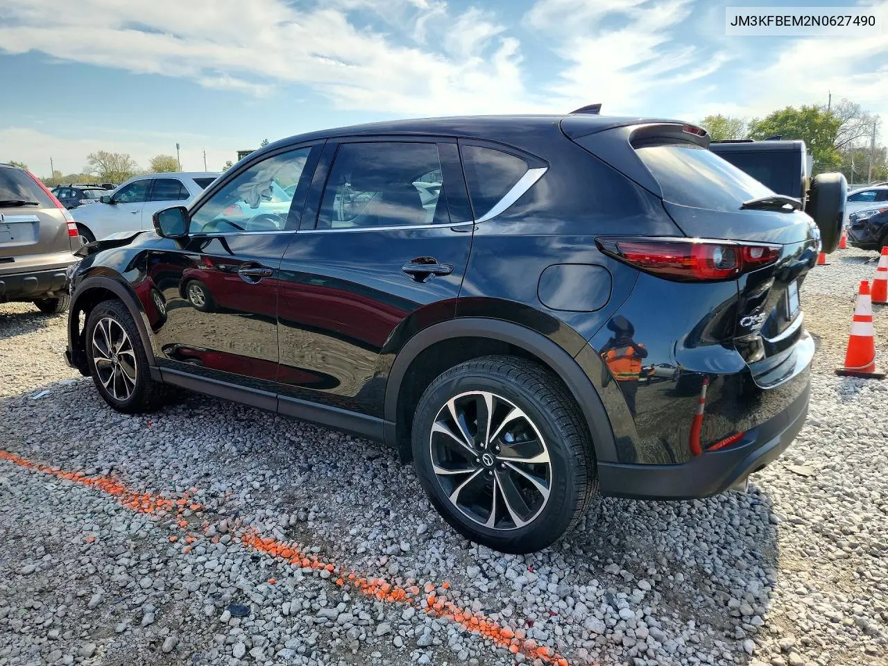 2022 MAZDA CX-5 VIN JM3KFBEM2N0627490 — фото 2