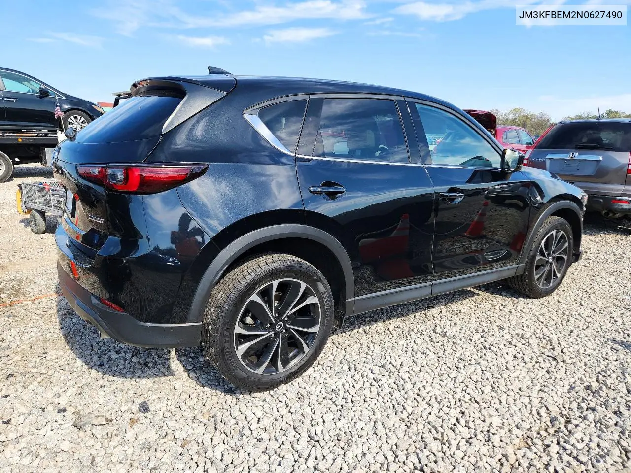 2022 MAZDA CX-5 VIN JM3KFBEM2N0627490 — фото 3
