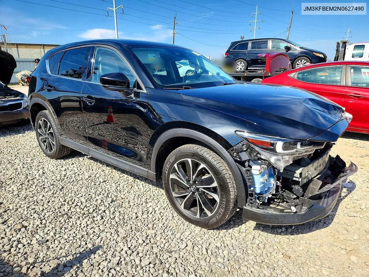 2022 MAZDA CX-5 VIN JM3KFBEM2N0627490 — фото 4