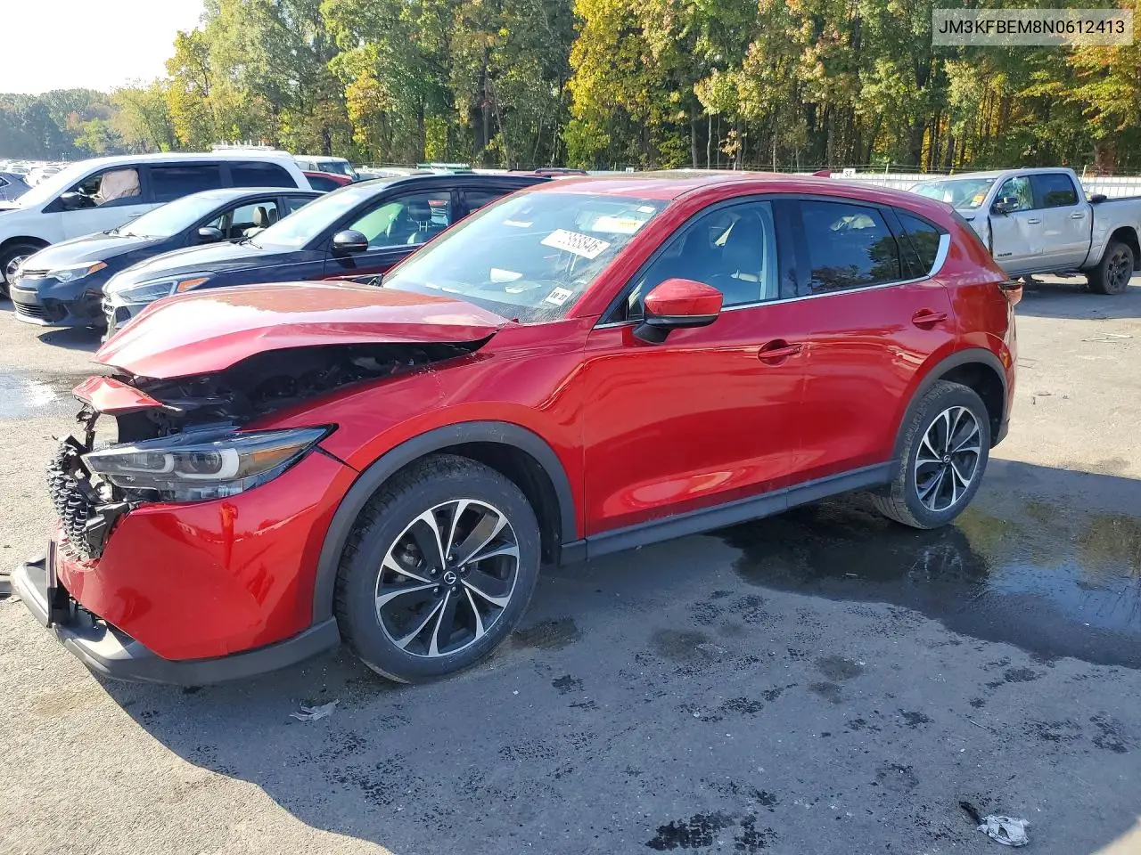 MAZDA CX-5 2022, VIN JM3KFBEM8N0612413