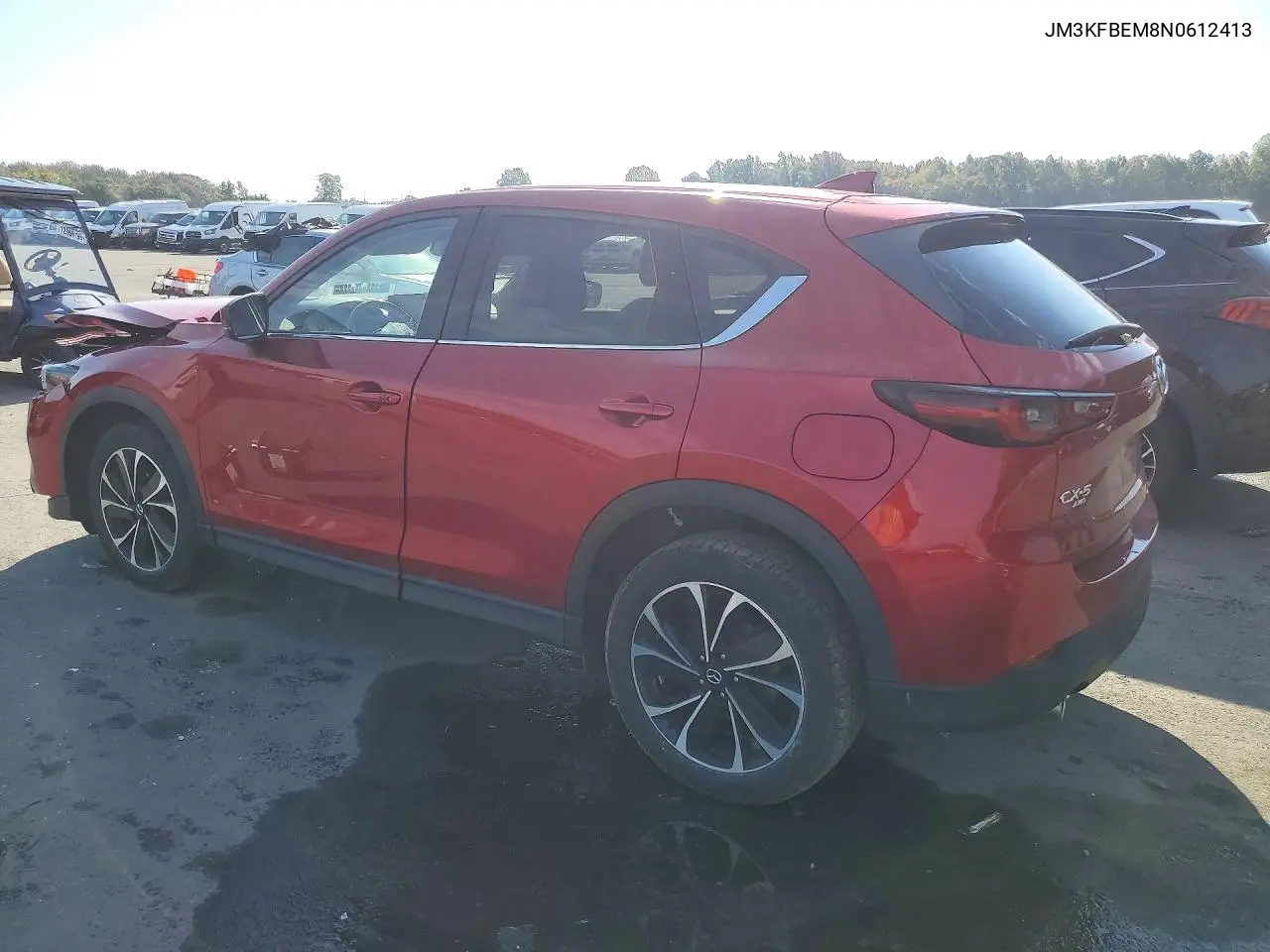 2022 MAZDA CX-5 VIN JM3KFBEM8N0612413 — фото 2