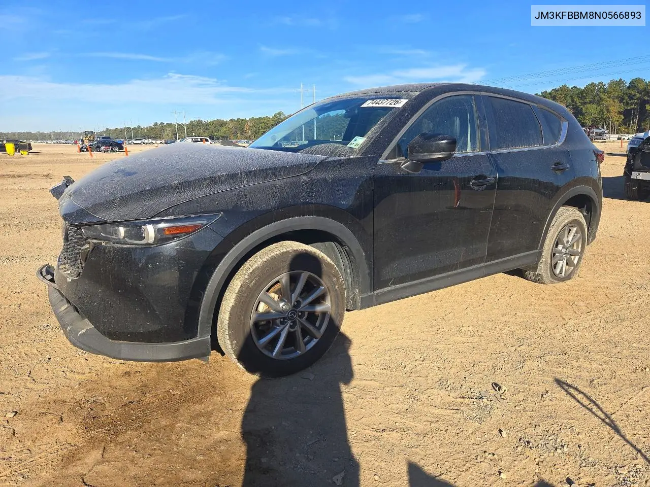 MAZDA CX-5 2022, VIN JM3KFBBM8N0566893