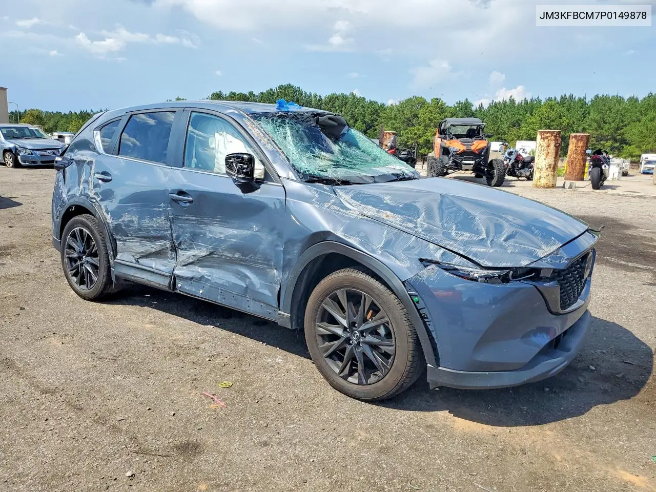 2023 MAZDA CX-5 VIN JM3KFBCM7P0149878 — фото 4