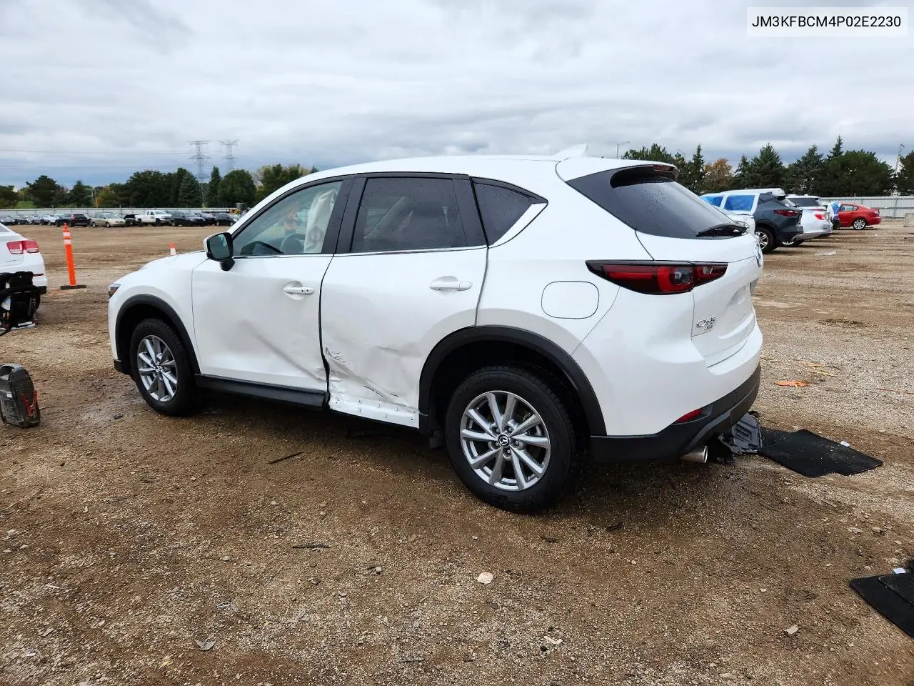 2023 MAZDA CX-5 VIN JM3KFBCM4P02E2230 — фото 2