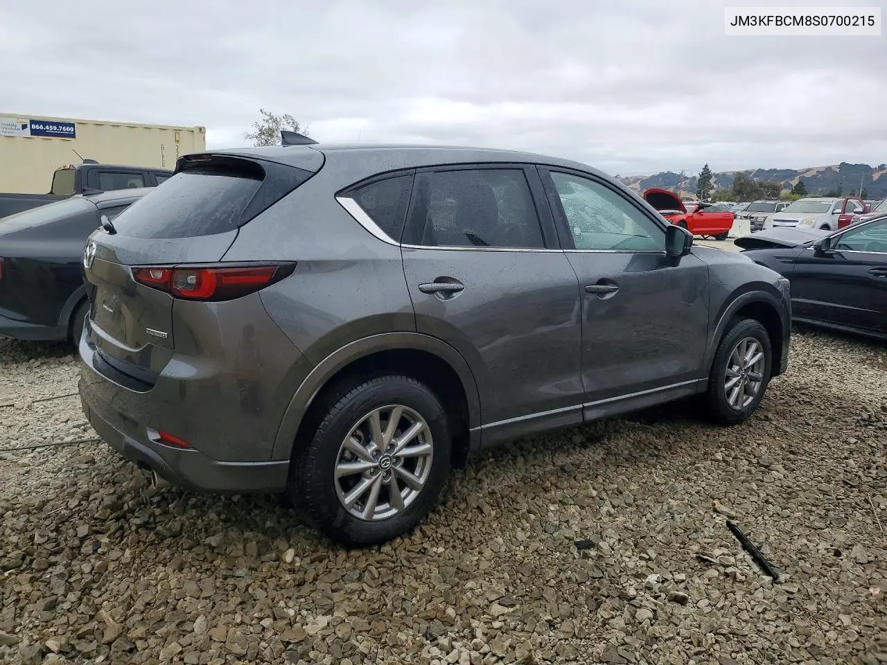 2025 MAZDA CX-5 VIN JM3KFBCM8S0700215 — фото 3