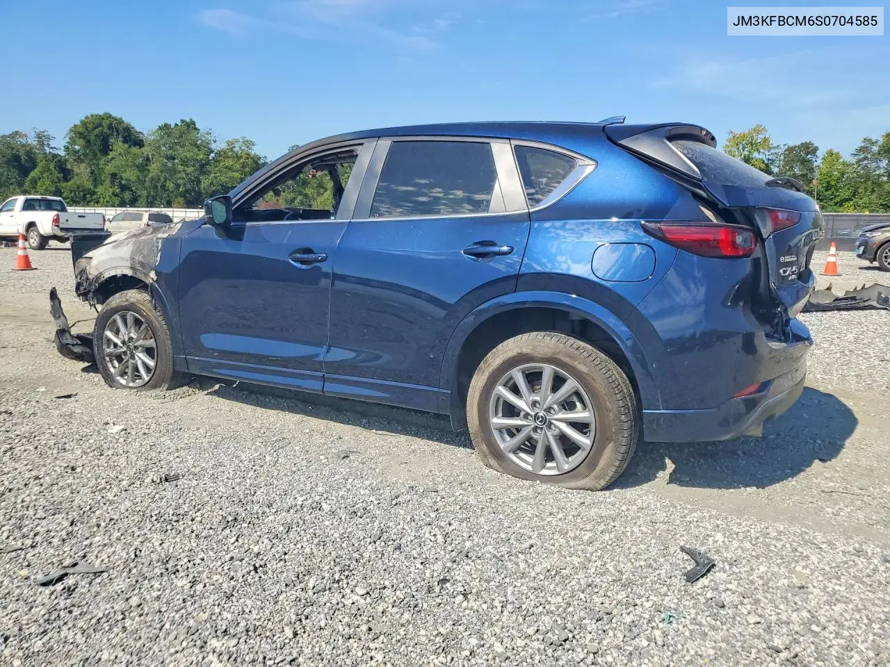 2025 MAZDA CX-5 VIN JM3KFBCM6S0704585 — фото 2