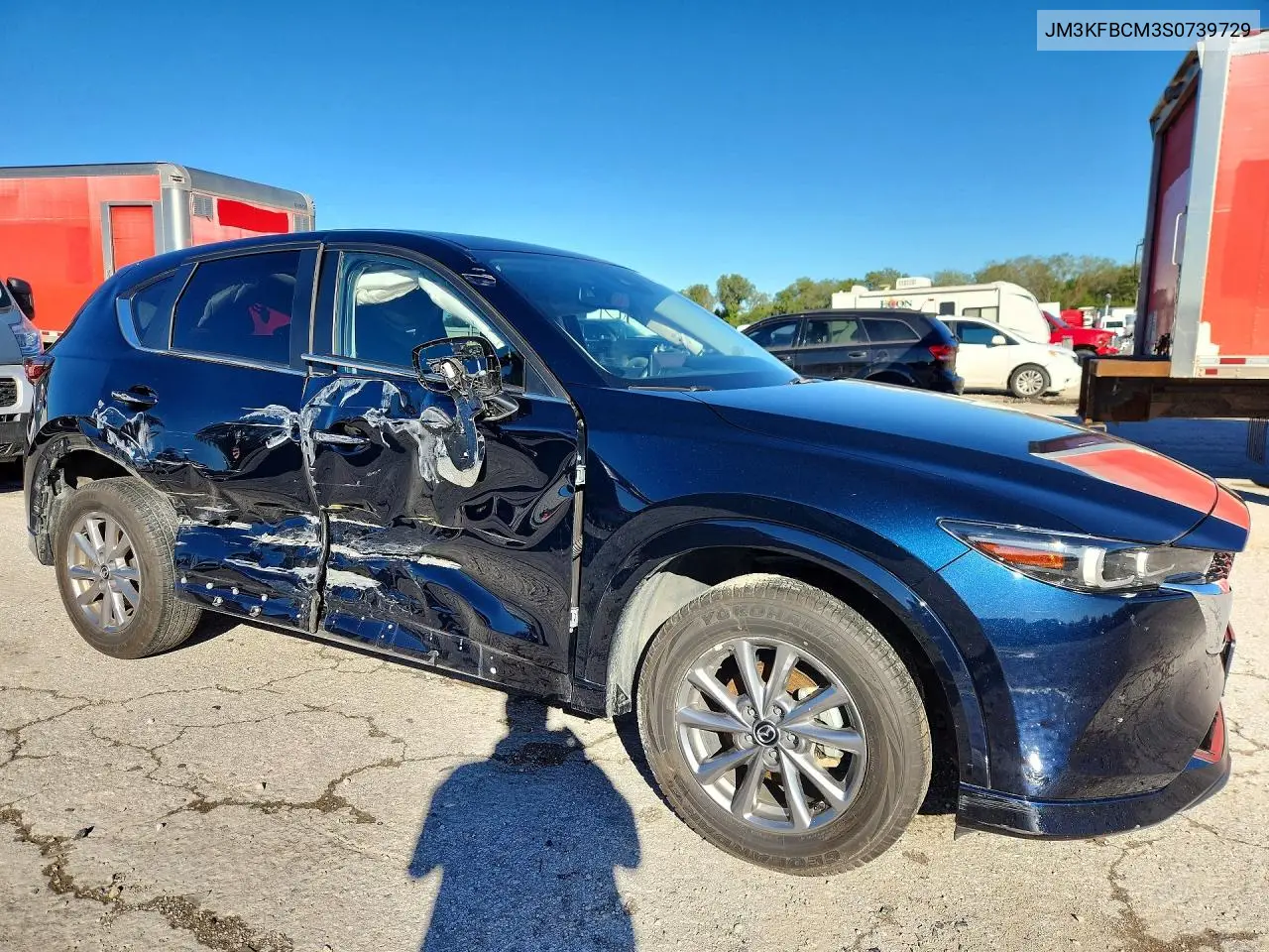 2025 MAZDA CX-5 VIN JM3KFBCM3S0739729 — фото 4