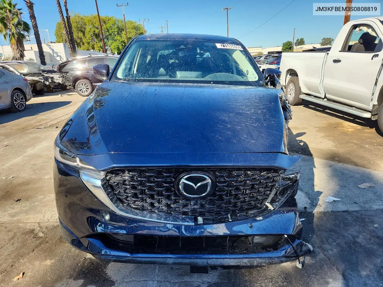 2025 MAZDA CX-5 VIN JM3KFBEM3S0808819 — фото 5