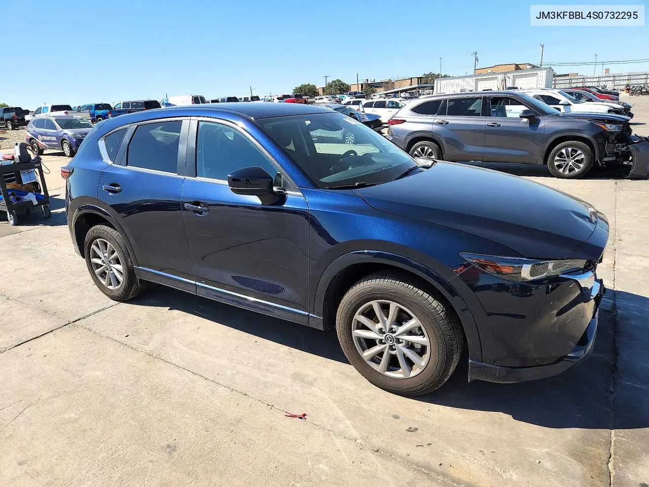2025 MAZDA CX-5 VIN JM3KFBBL4S0732295 — фото 4