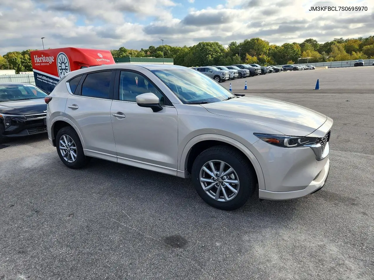 2025 MAZDA CX-5 VIN JM3KFBCL7S0695970 — фото 4