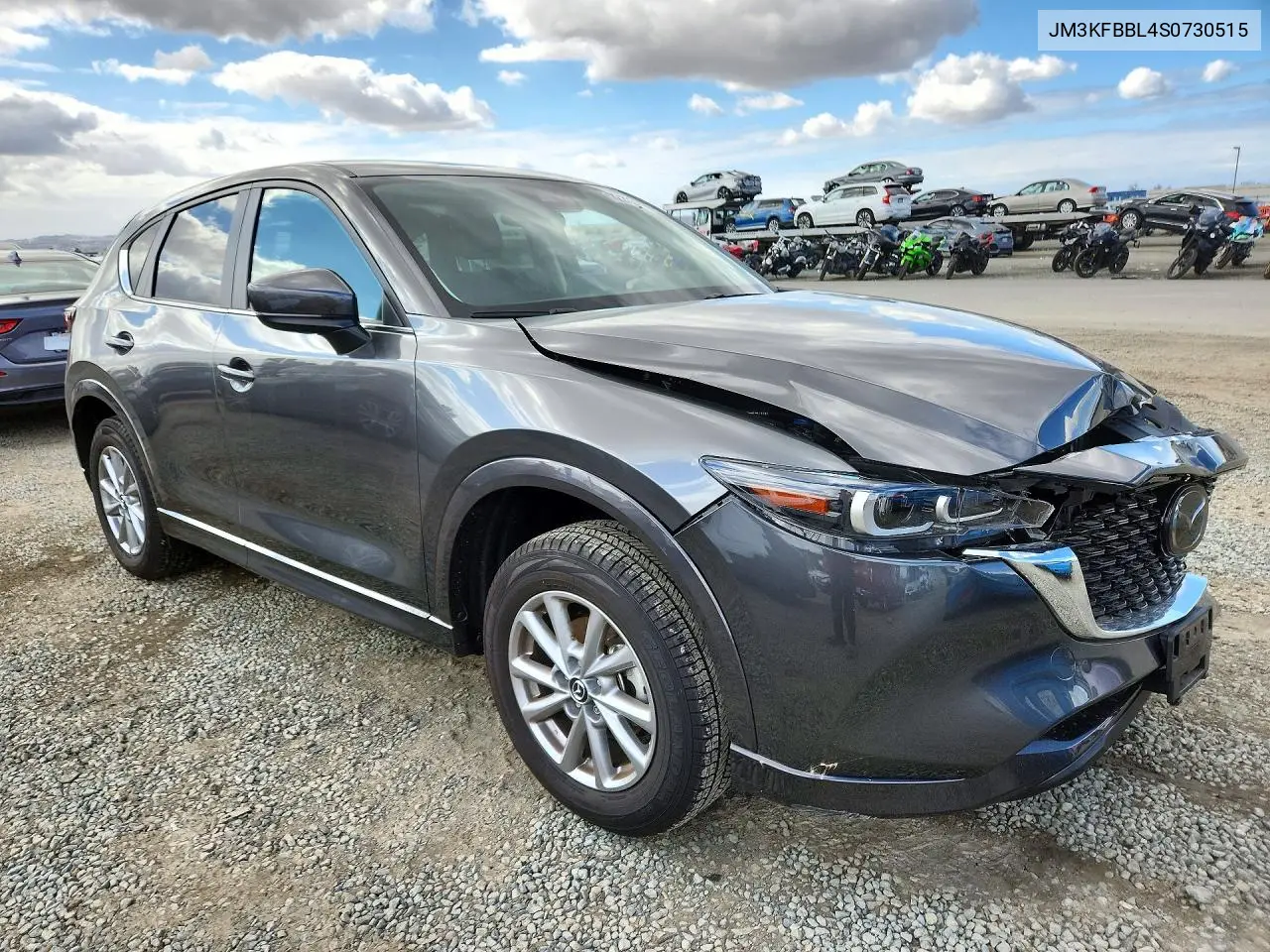 2025 MAZDA CX-5 VIN JM3KFBBL4S0730515 — фото 4