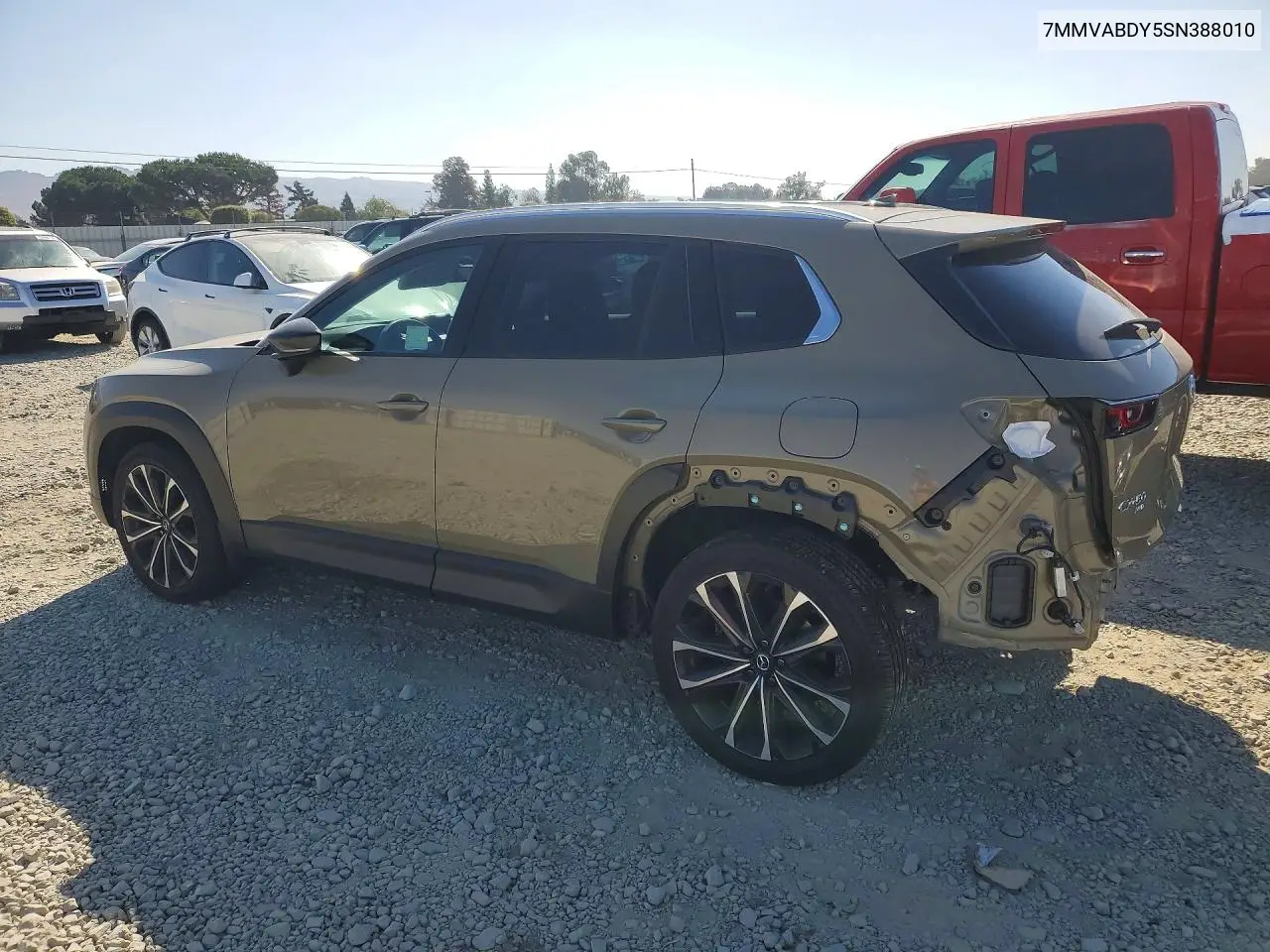 2025 MAZDA CX-50 VIN 7MMVABDY5SN388010 — фото 2