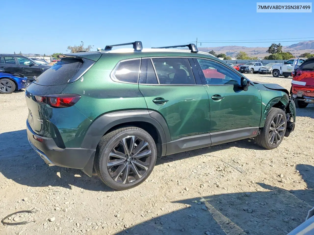 2025 MAZDA CX-50 VIN 7MMVABDY3SN387499 — фото 3