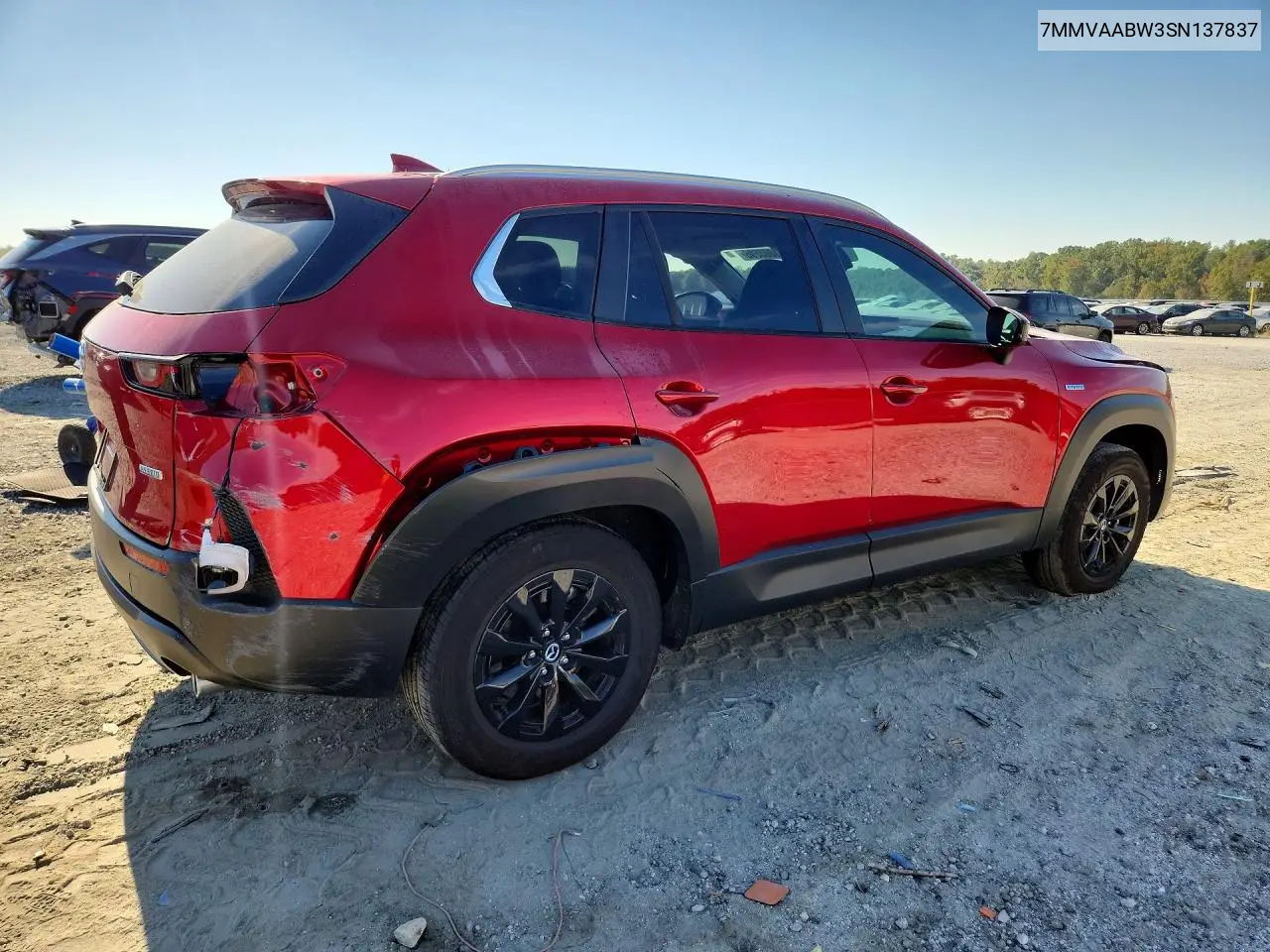 2025 MAZDA CX-50 VIN 7MMVAABW3SN137837 — фото 3