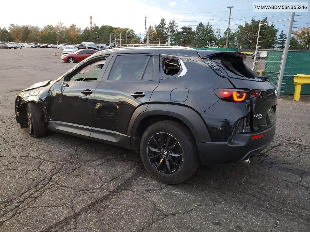 2025 MAZDA CX-50 VIN 7MMVABDM5SN355246 — фото 2