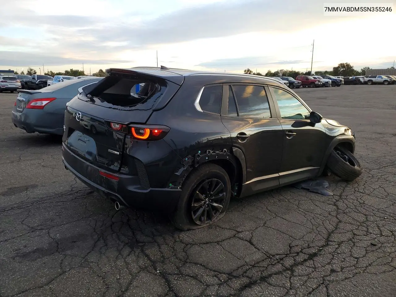 2025 MAZDA CX-50 VIN 7MMVABDM5SN355246 — фото 3