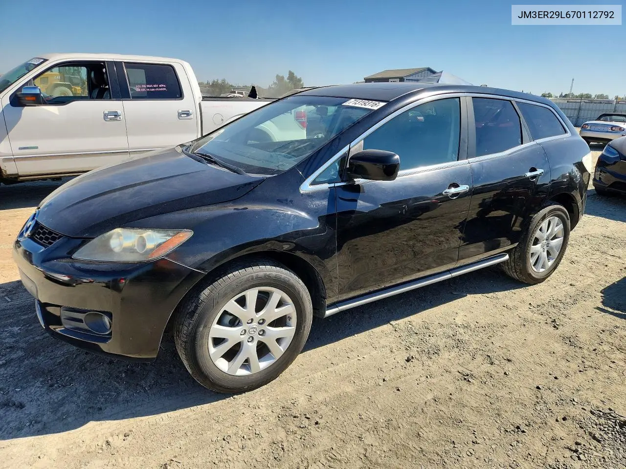 MAZDA CX-7 2007, VIN JM3ER29L670112792