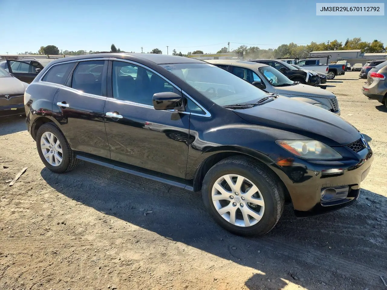2007 MAZDA CX-7 VIN JM3ER29L670112792 — фото 4