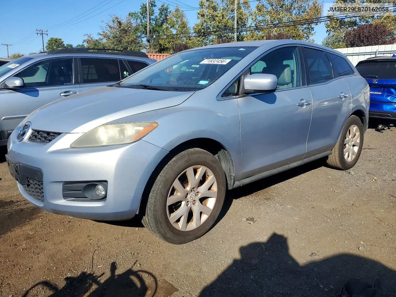 MAZDA CX-7 2007, VIN JM3ER29L870162058