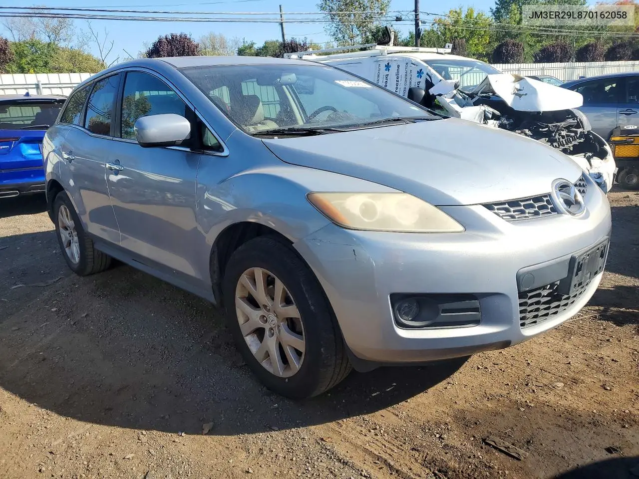 2007 MAZDA CX-7 VIN JM3ER29L870162058 — фото 4