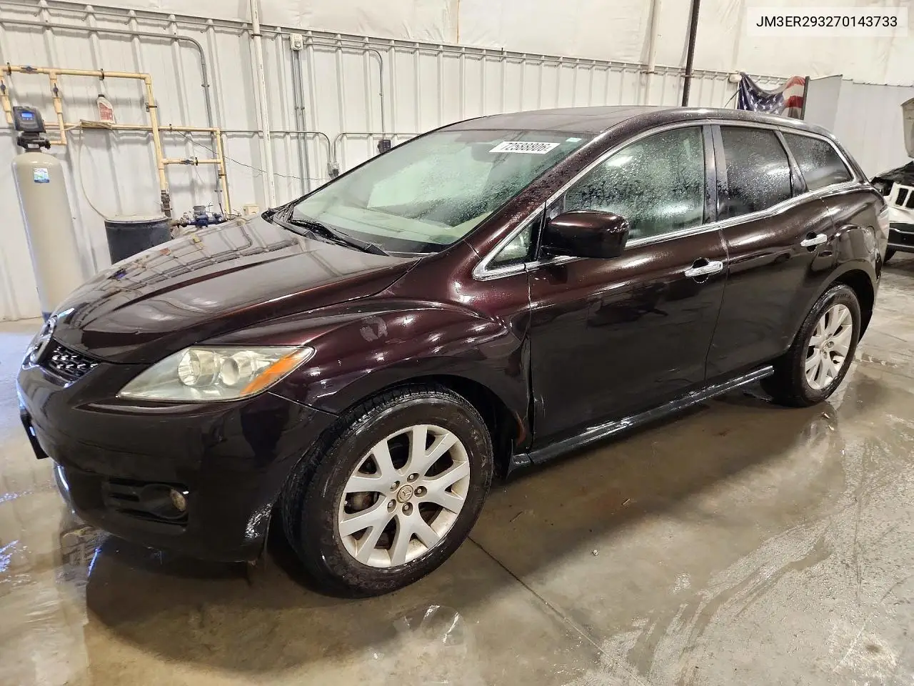 MAZDA CX-7 2007, VIN JM3ER293270143733