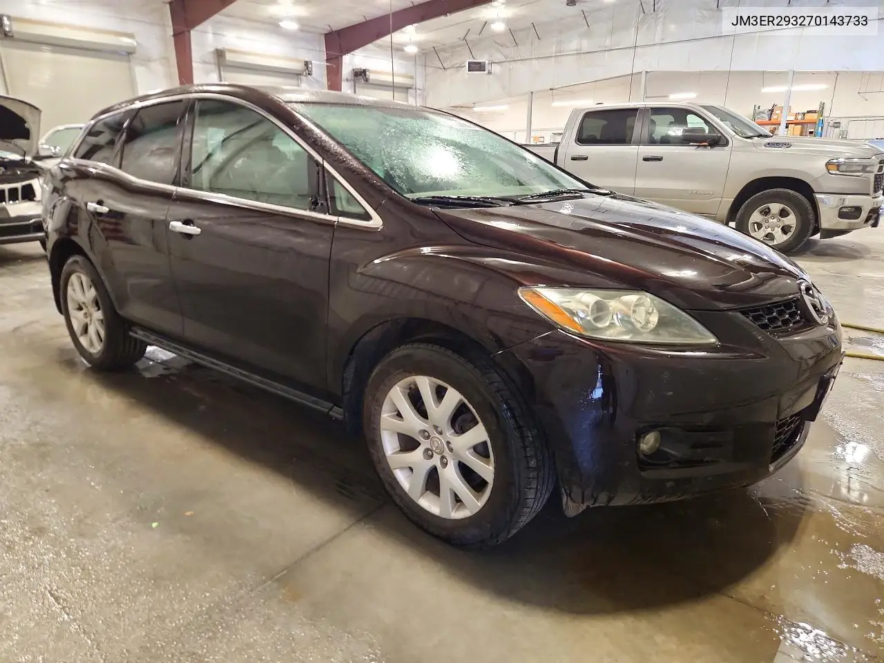 2007 MAZDA CX-7 VIN JM3ER293270143733 — фото 4