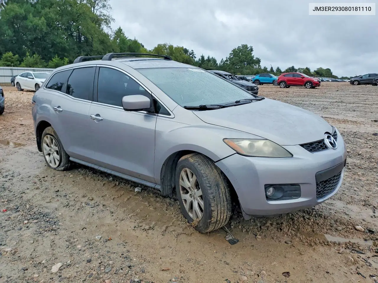 2008 MAZDA CX-7 VIN JM3ER293080181110 — фото 4