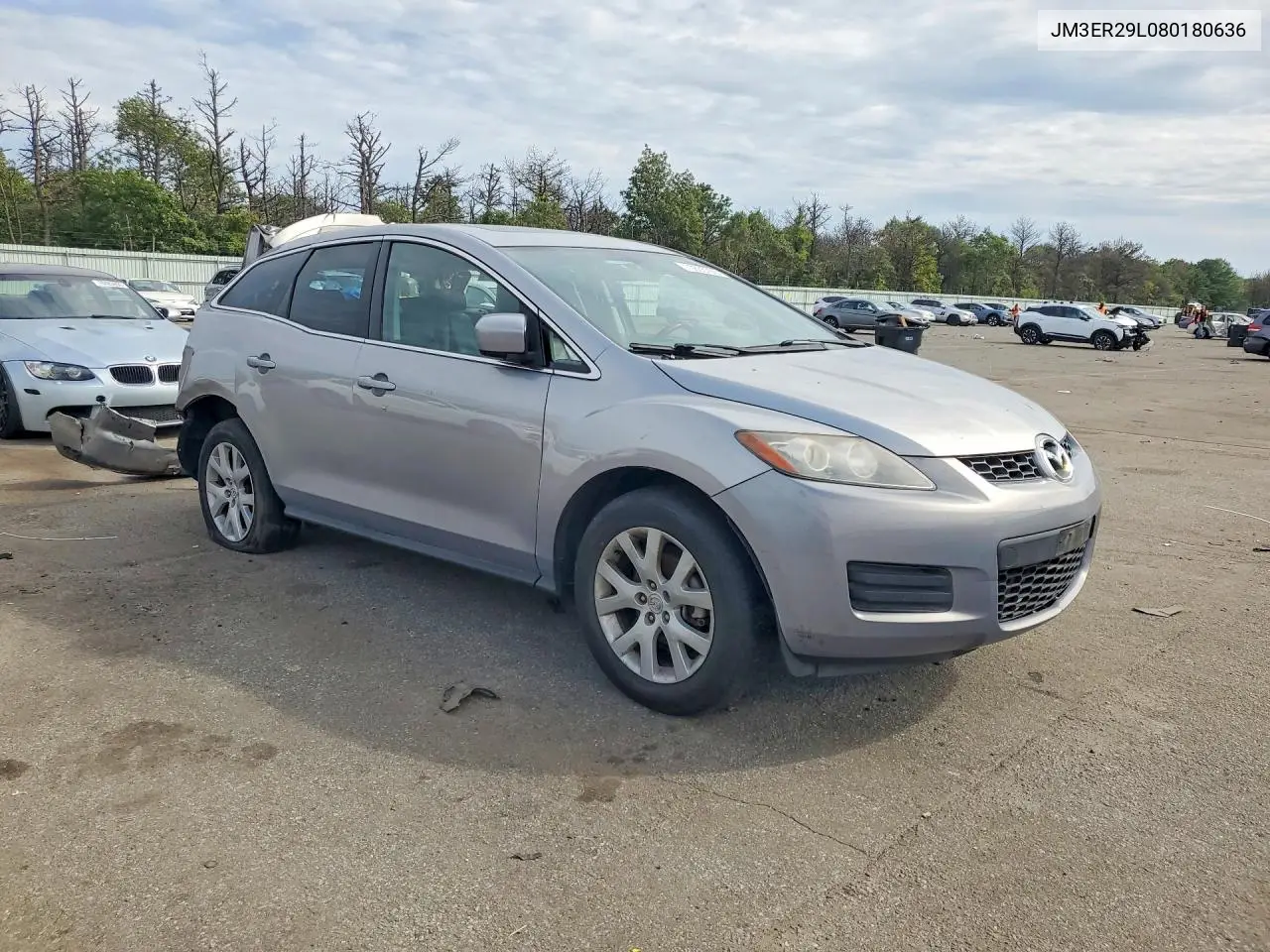 2008 MAZDA CX-7 VIN JM3ER29L080180636 — фото 4