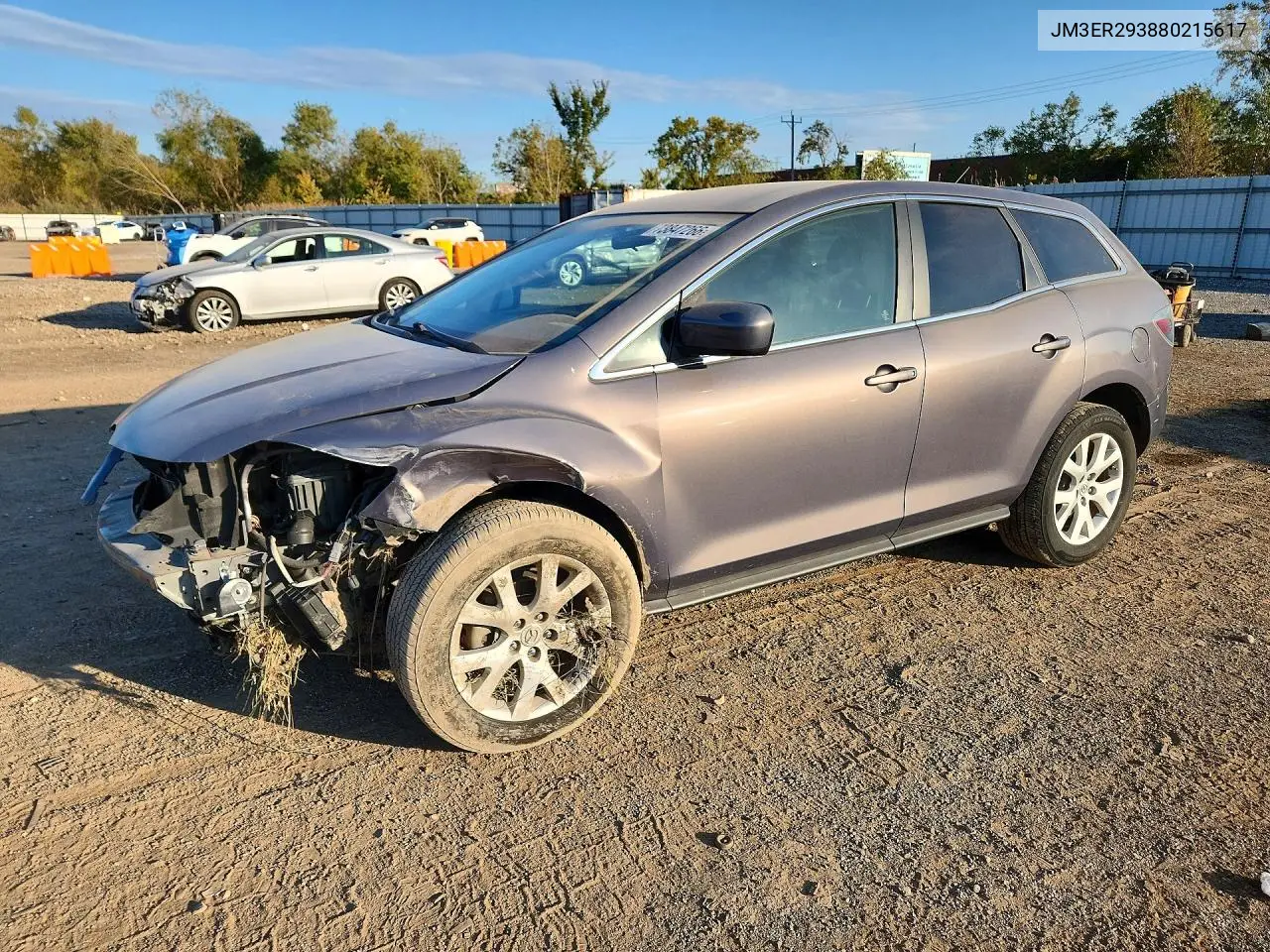 MAZDA CX-7 2008, VIN JM3ER293880215617