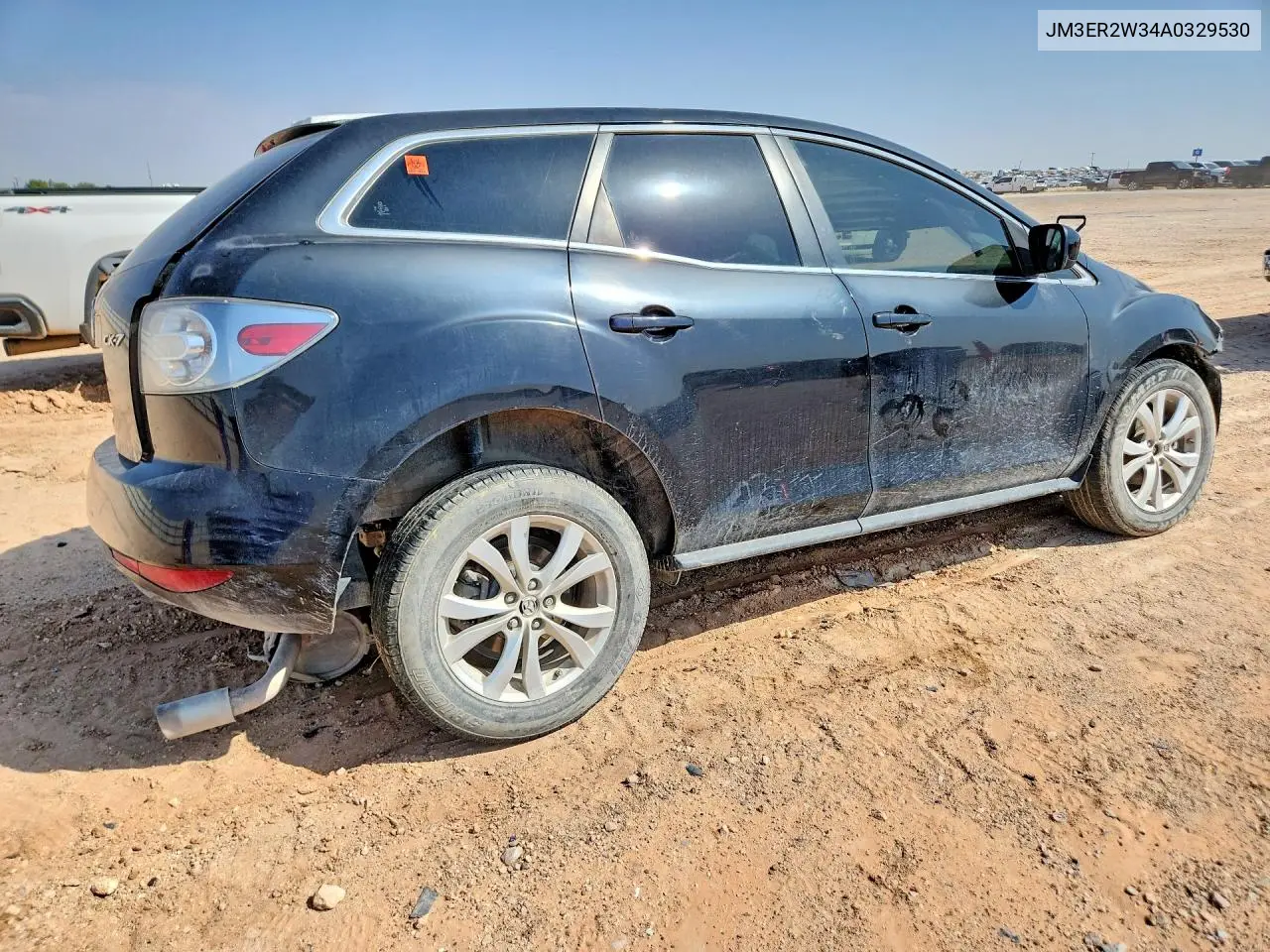 2010 MAZDA CX-7 VIN JM3ER2W34A0329530 — фото 3