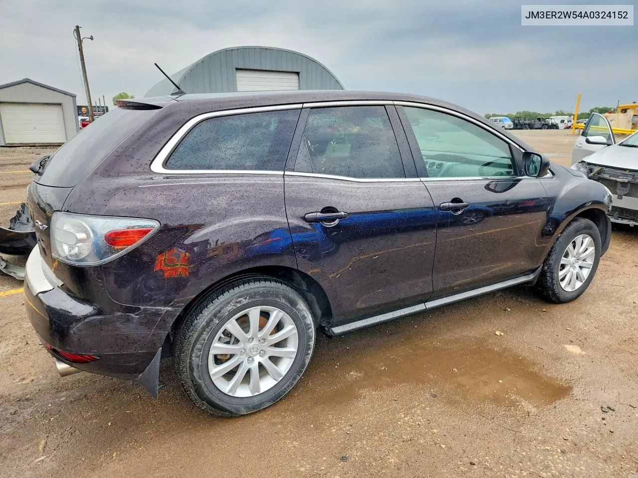 2010 MAZDA CX-7 VIN JM3ER2W54A0324152 — фото 3