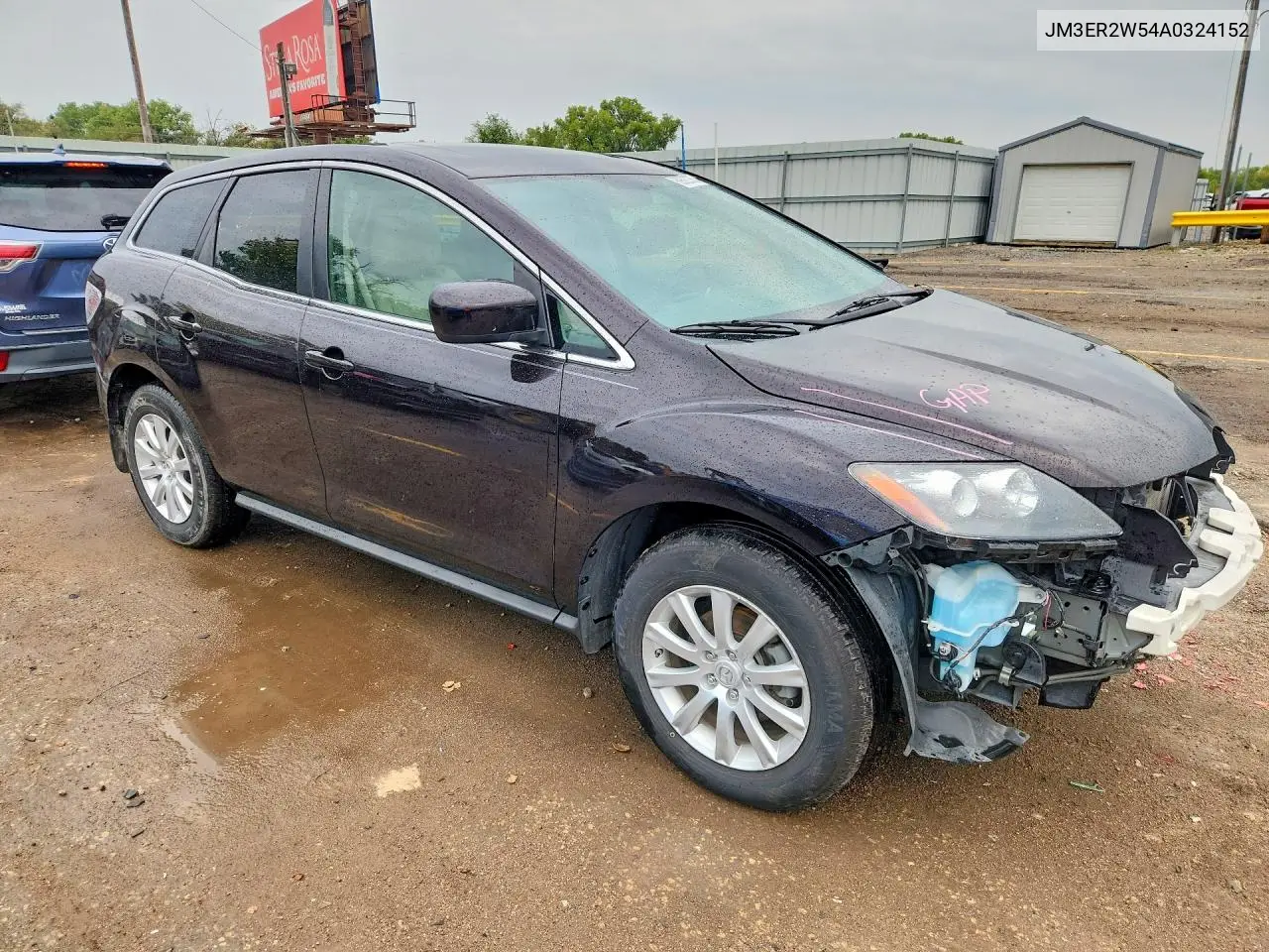 2010 MAZDA CX-7 VIN JM3ER2W54A0324152 — фото 4