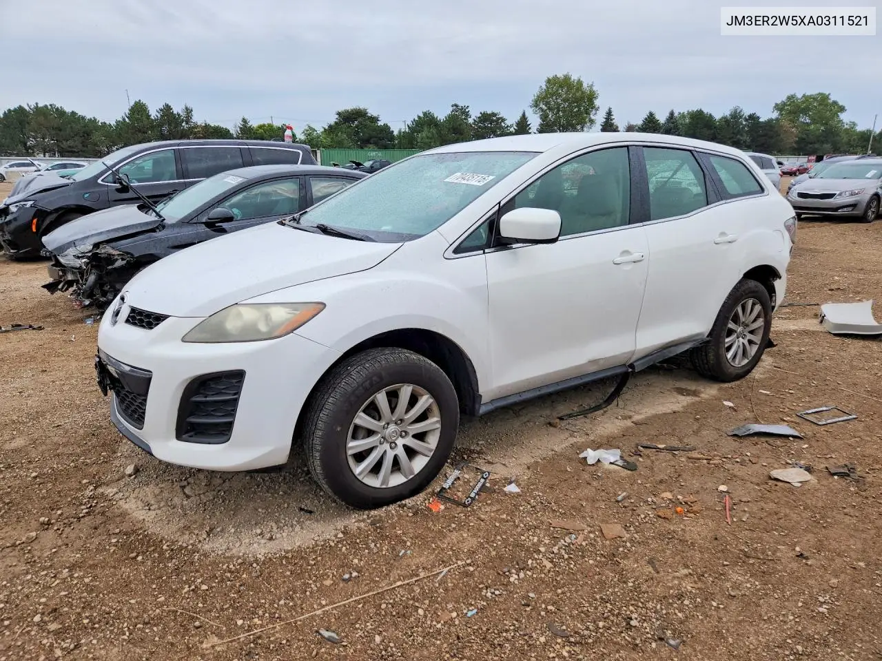 MAZDA CX-7 2010, VIN JM3ER2W5XA0311521