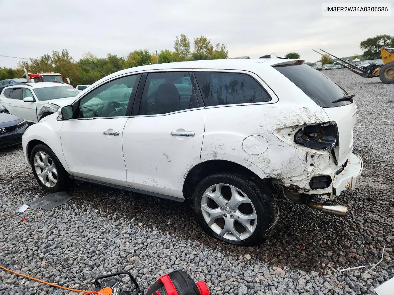 2010 MAZDA CX-7 VIN JM3ER2W34A0306586 — фото 2
