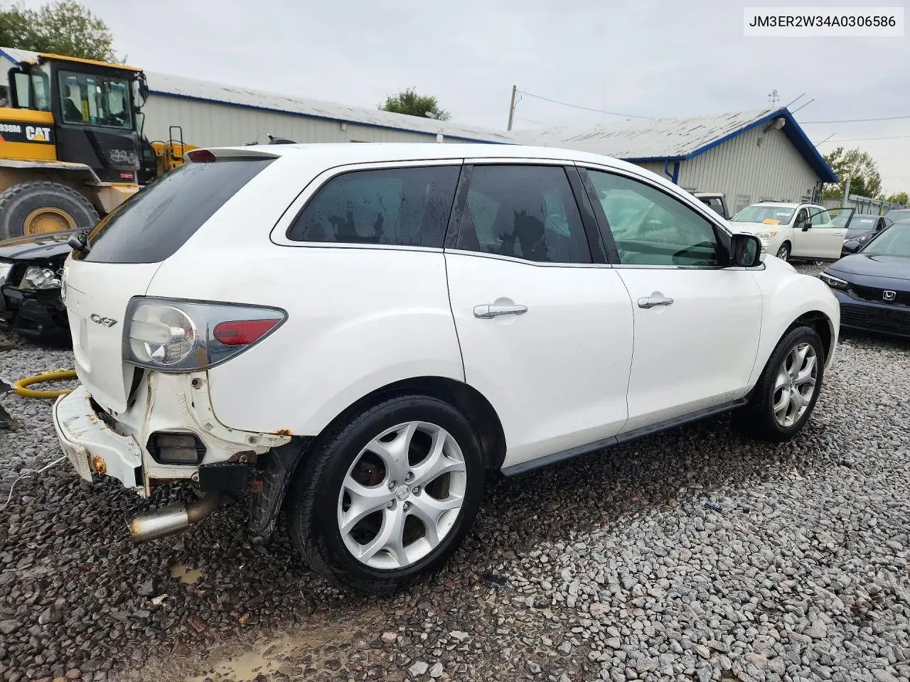 2010 MAZDA CX-7 VIN JM3ER2W34A0306586 — фото 3