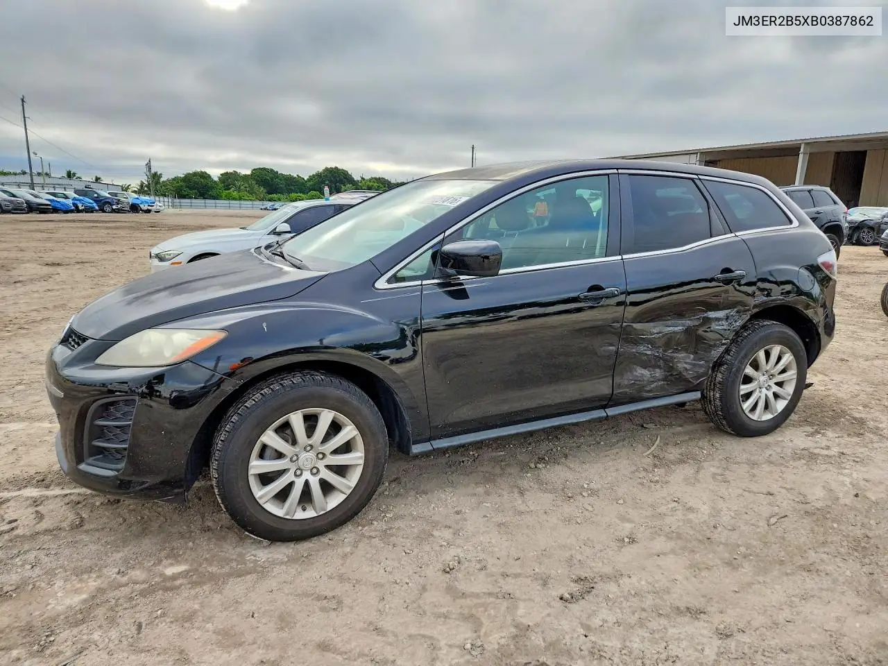 MAZDA CX-7 2011, VIN JM3ER2B5XB0387862
