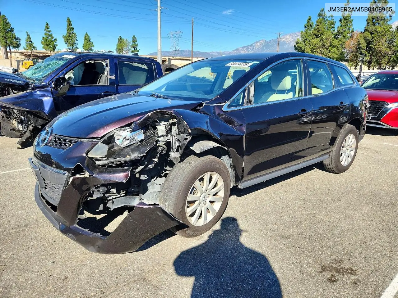 MAZDA CX-7 2011, VIN JM3ER2AM5B0408965