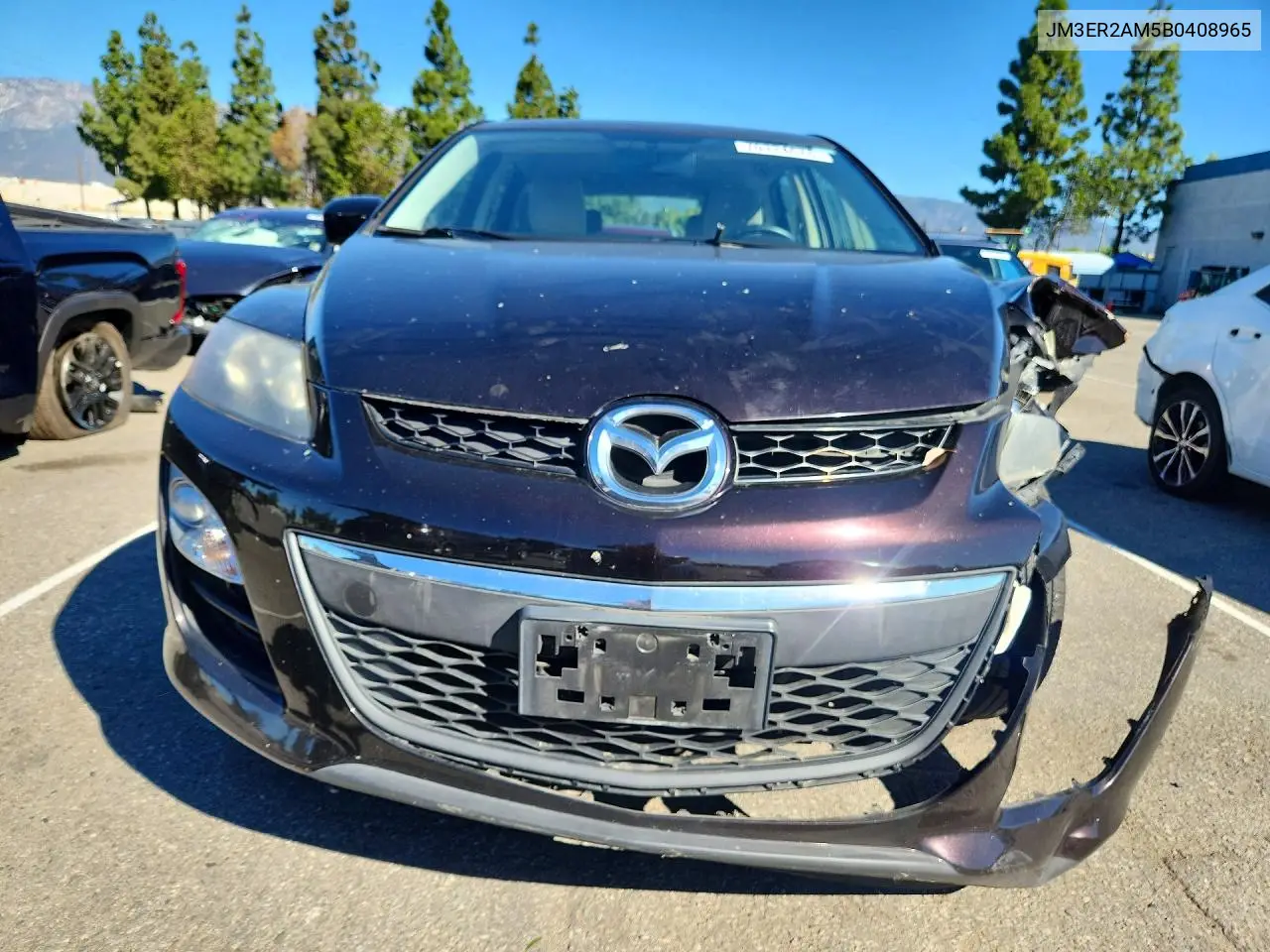 2011 MAZDA CX-7 VIN JM3ER2AM5B0408965 — фото 5