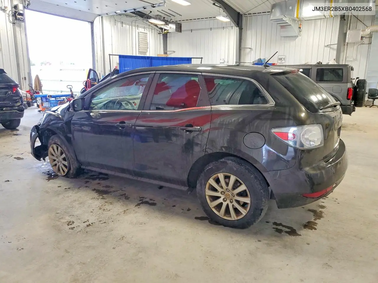2011 MAZDA CX-7 VIN JM3ER2B5XB0402568 — фото 2