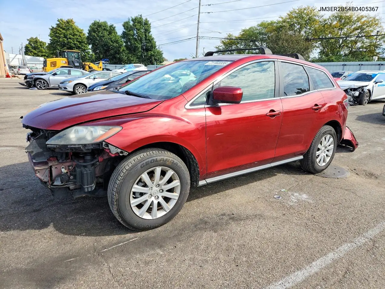 MAZDA CX-7 2011, VIN JM3ER2B54B0405367