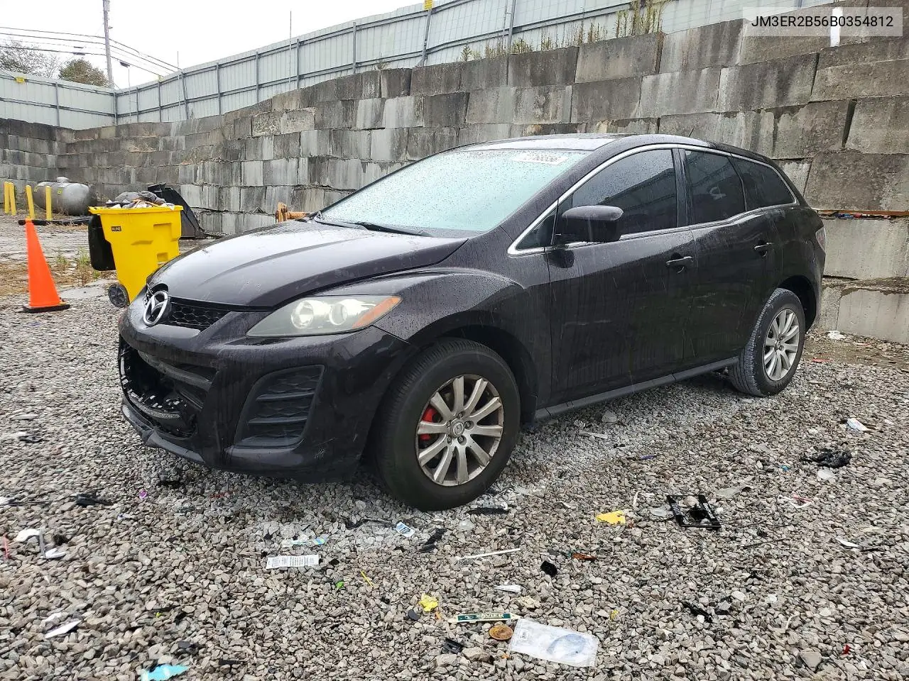 MAZDA CX-7 2011, VIN JM3ER2B56B0354812