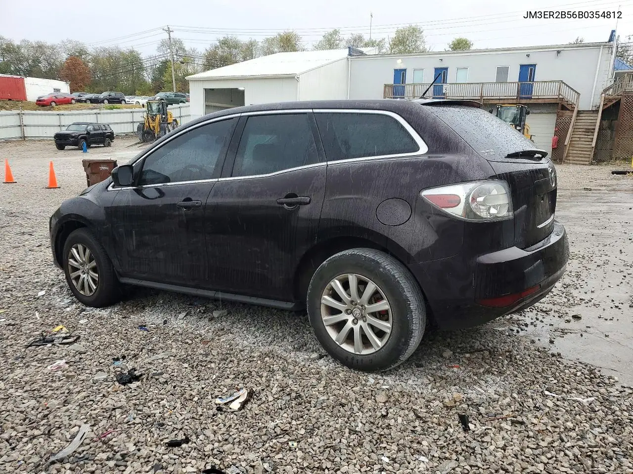 2011 MAZDA CX-7 VIN JM3ER2B56B0354812 — фото 2