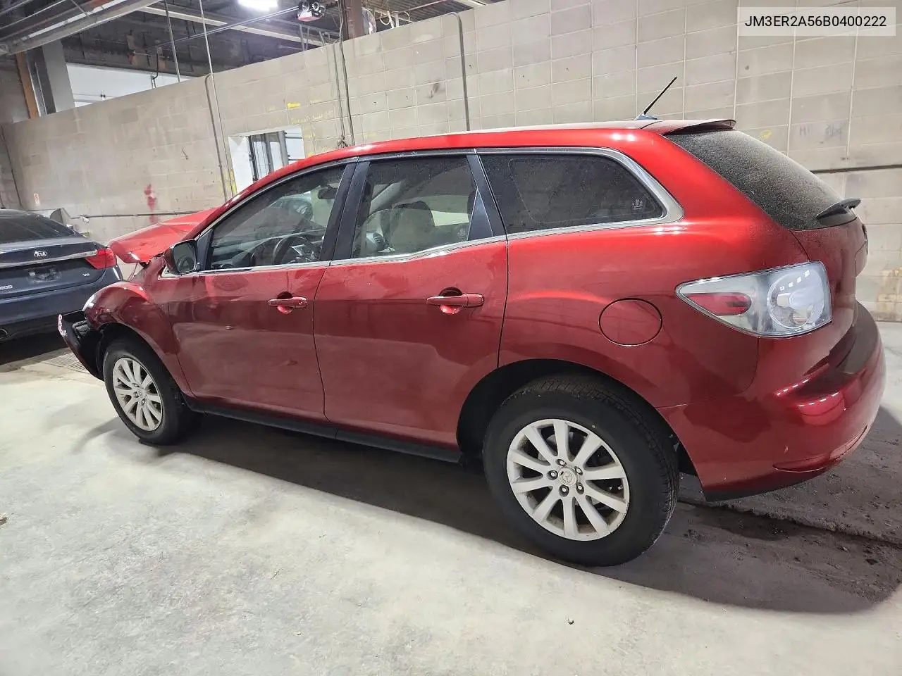 MAZDA CX-7 2011, VIN JM3ER2A56B0400222